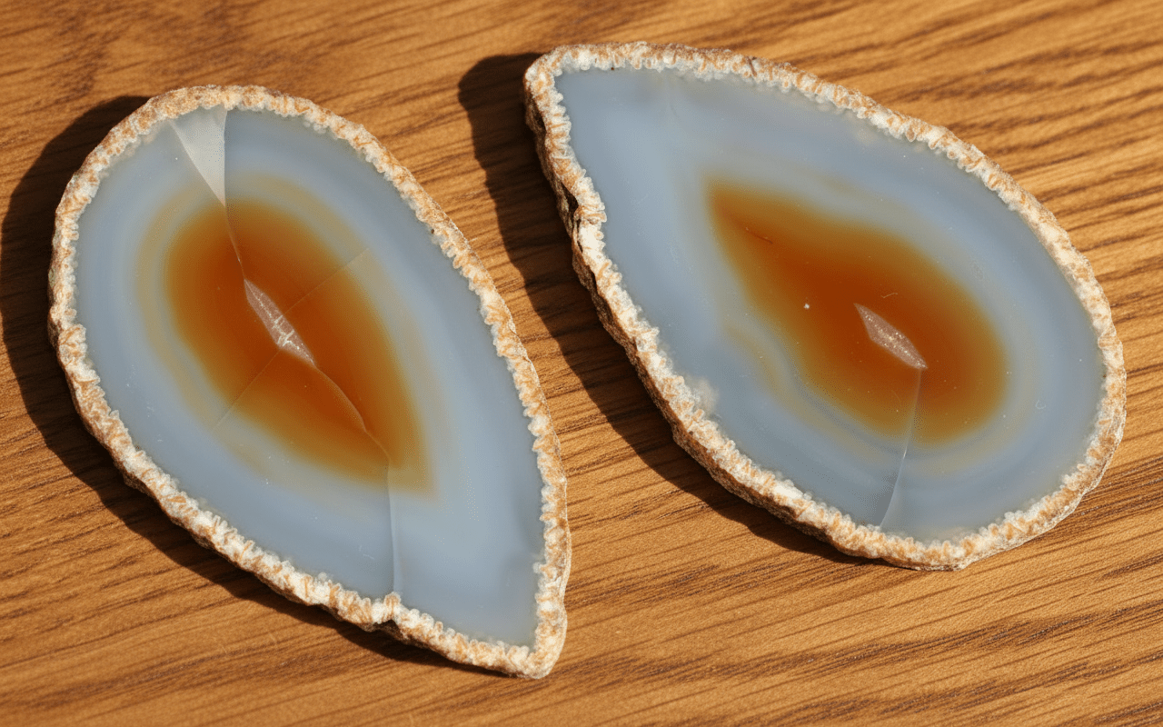 Krajkový achát, 2 ks - Supreme Panthers