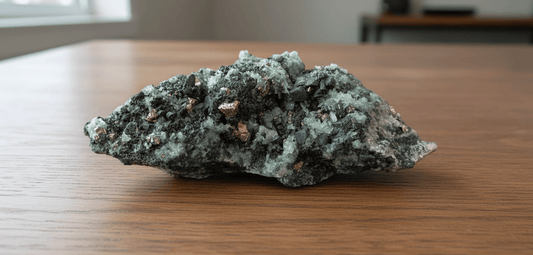 Křišťálová drúza s pyritem a galenitem - Supreme Panthers