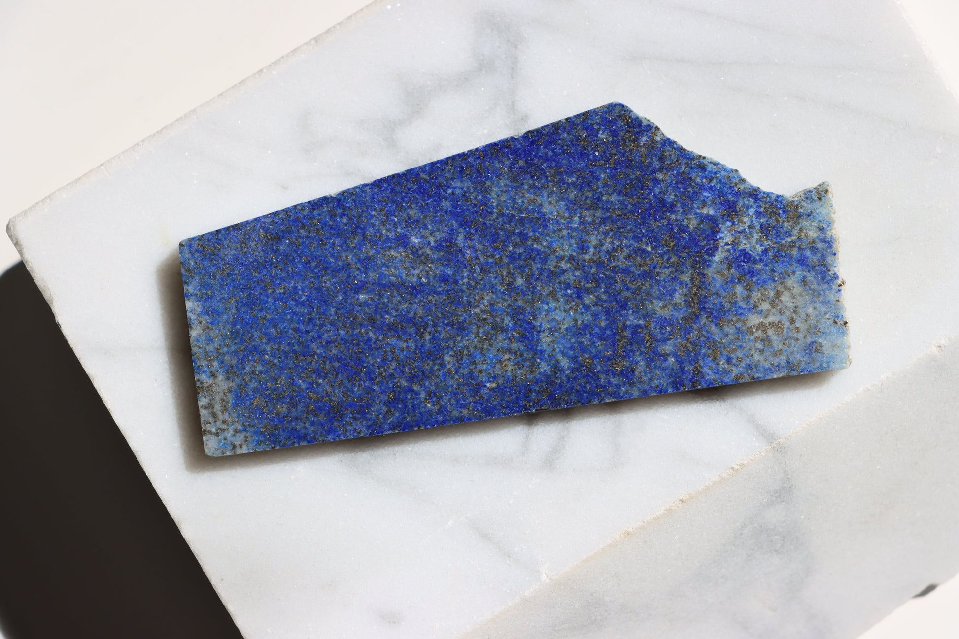 Lapis lazuli plátek leštěný výběrový kus r. 1985 - Supreme Panthers