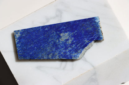 Lapis lazuli plátek leštěný výběrový kus r. 1985 - Supreme Panthers