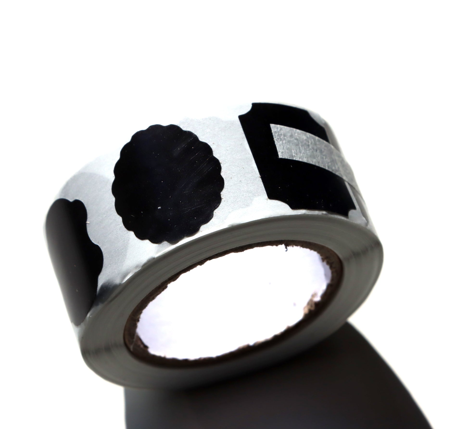 Lepící štítky malé černé vzorované na popisky 500 samolepek - Supreme Panthers