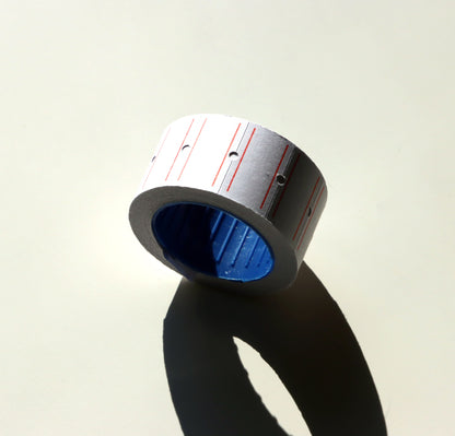 Lepící štítky s červeným ohraničením na popisky - Supreme Panthers