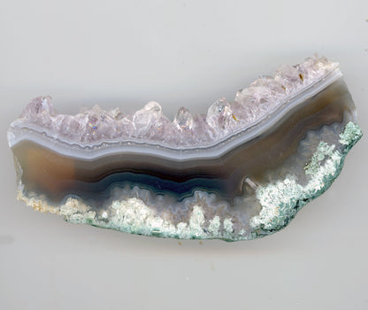 Leštěný ametyst s mechovým achátem - Supreme Panthers