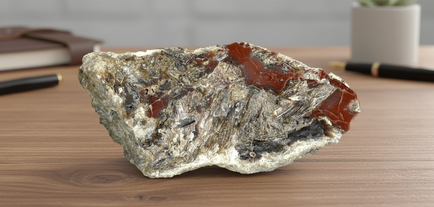 Leštěný mechový achát - Supreme Panthers