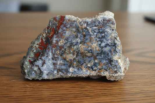 Leštěný mechový achát - Supreme Panthers