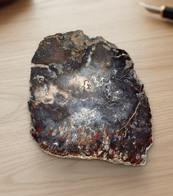 Leštěný mechový achát - Supreme Panthers