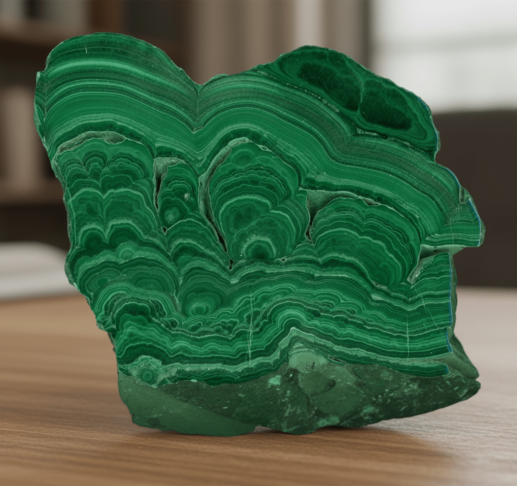 Malachit leštěný - Supreme Panthers