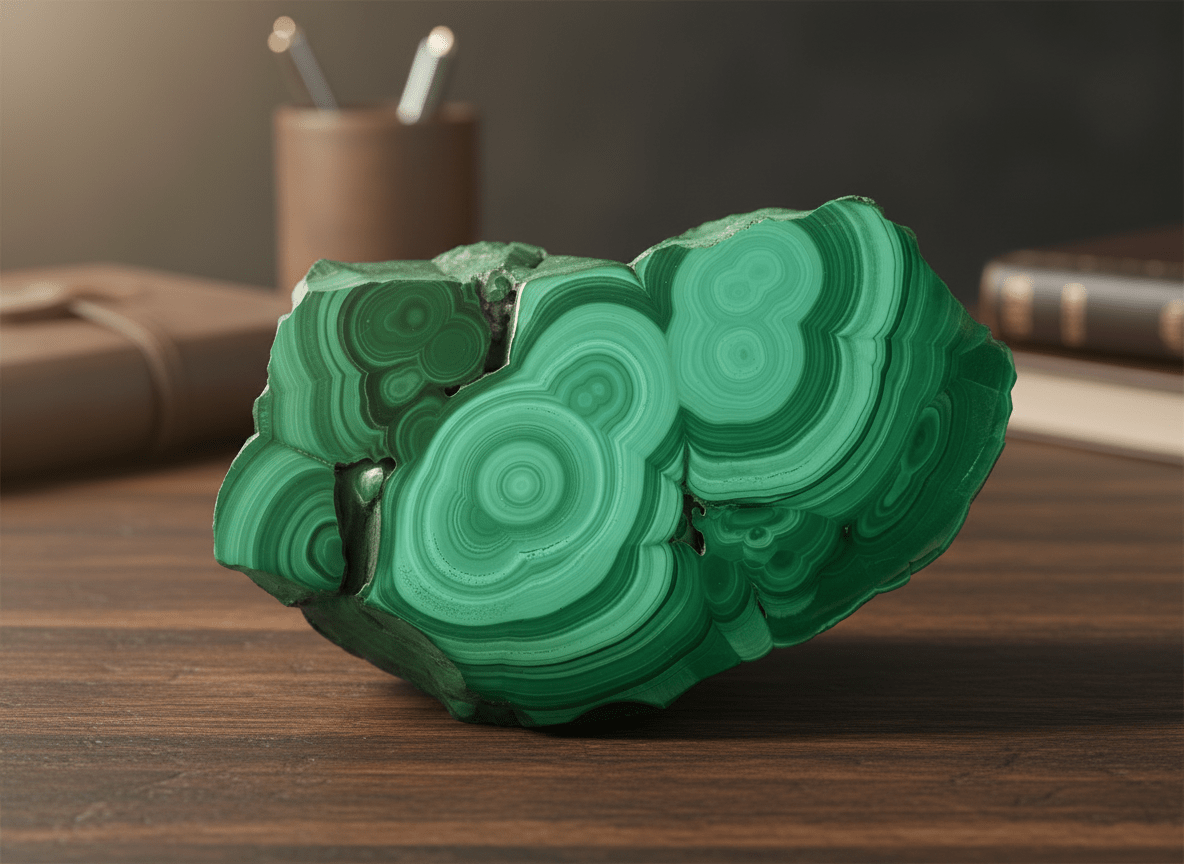 Malachit leštěný - Supreme Panthers