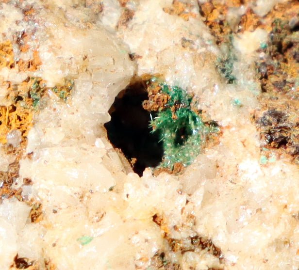 Malachit v křemenné žíle - Supreme Panthers