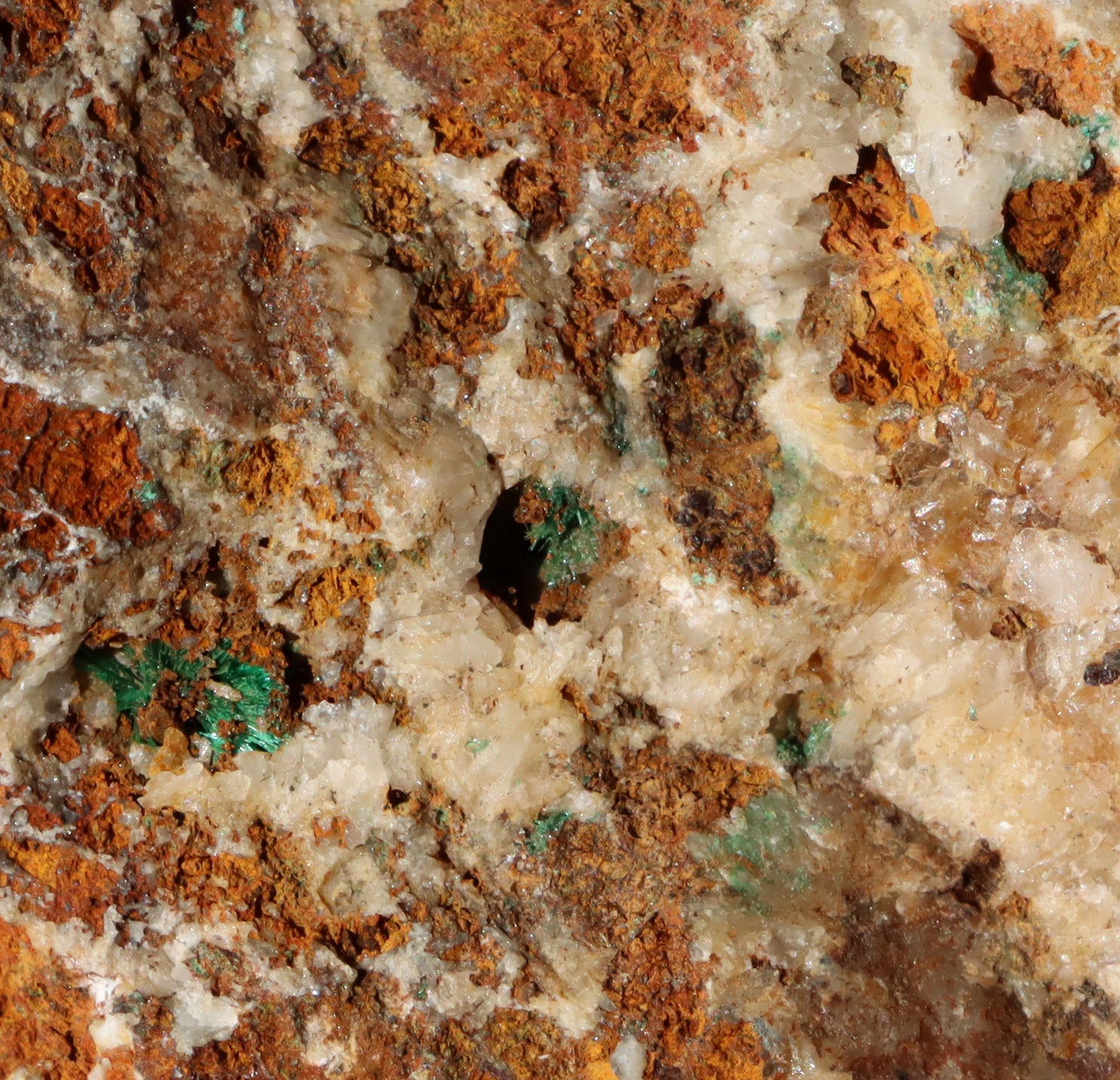 Malachit v křemenné žíle - Supreme Panthers