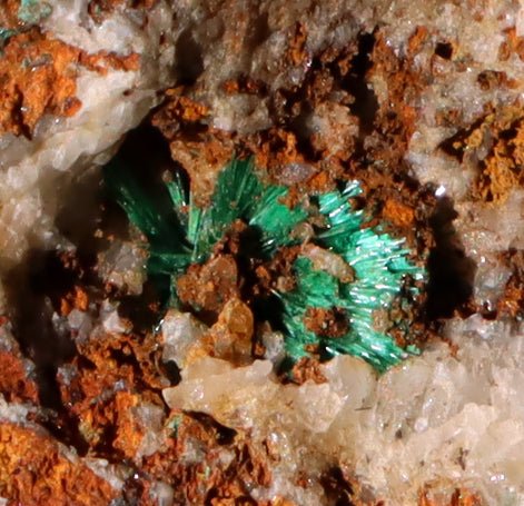 Malachit v křemenné žíle - Supreme Panthers