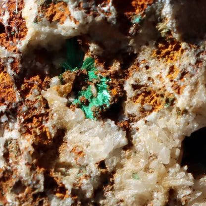 Malachit v křemenné žíle - Supreme Panthers