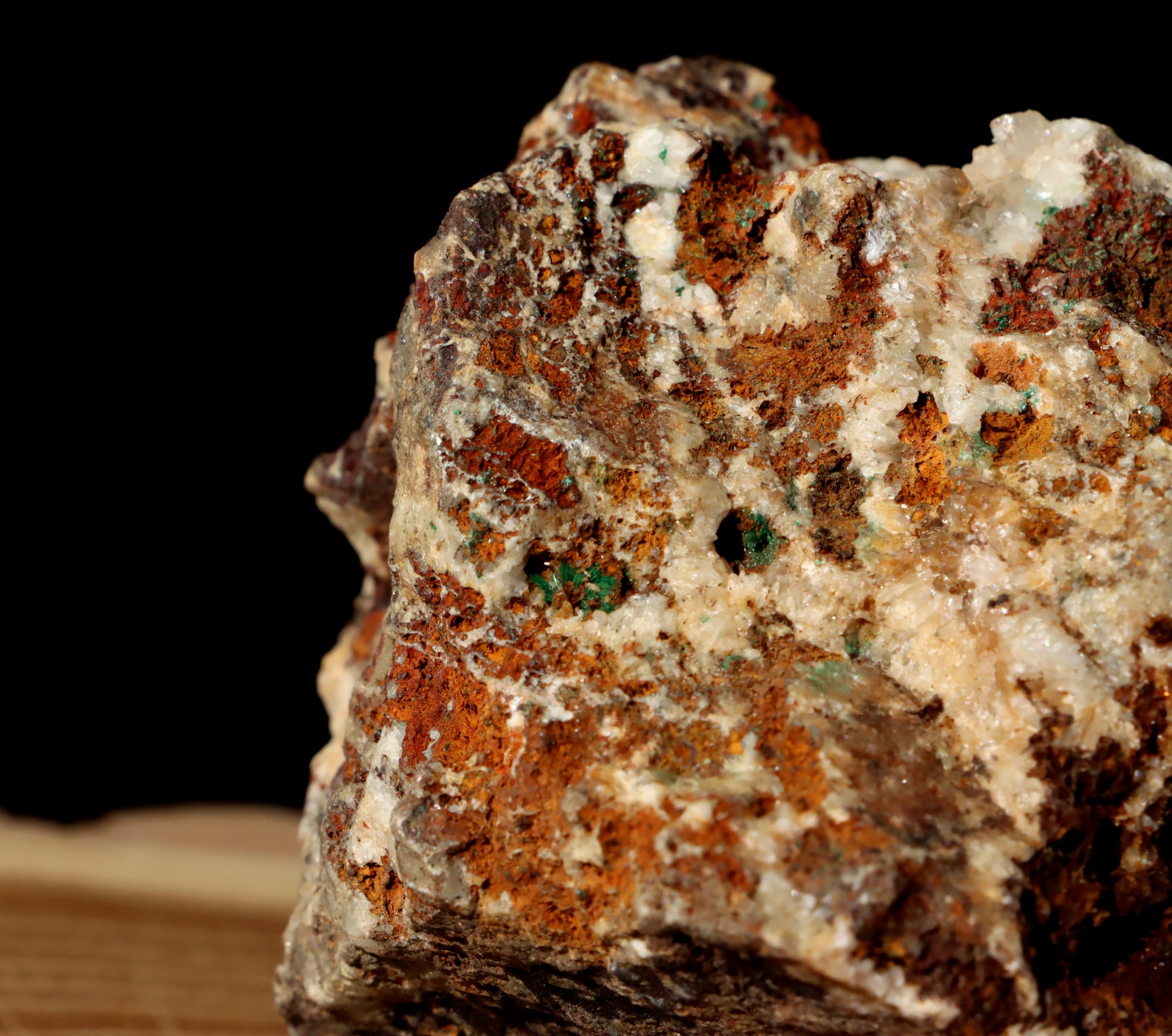 Malachit v křemenné žíle - Supreme Panthers