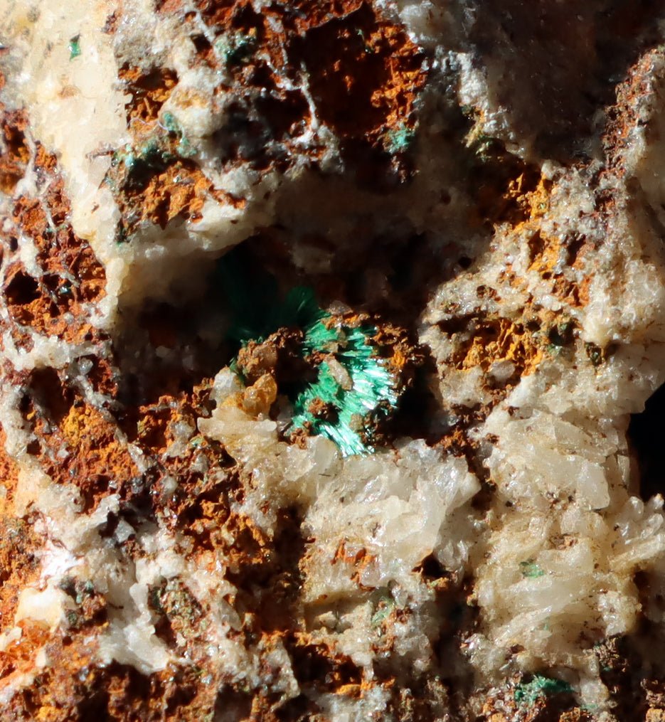 Malachit v křemenné žíle - Supreme Panthers