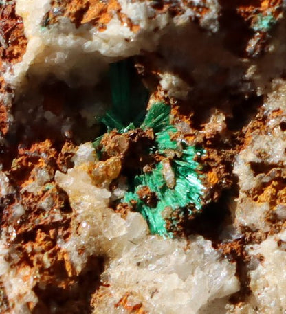 Malachit v křemenné žíle - Supreme Panthers