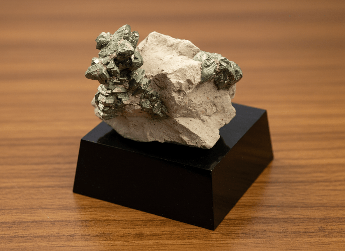 Markazitová drúza na podložce - Supreme Panthers