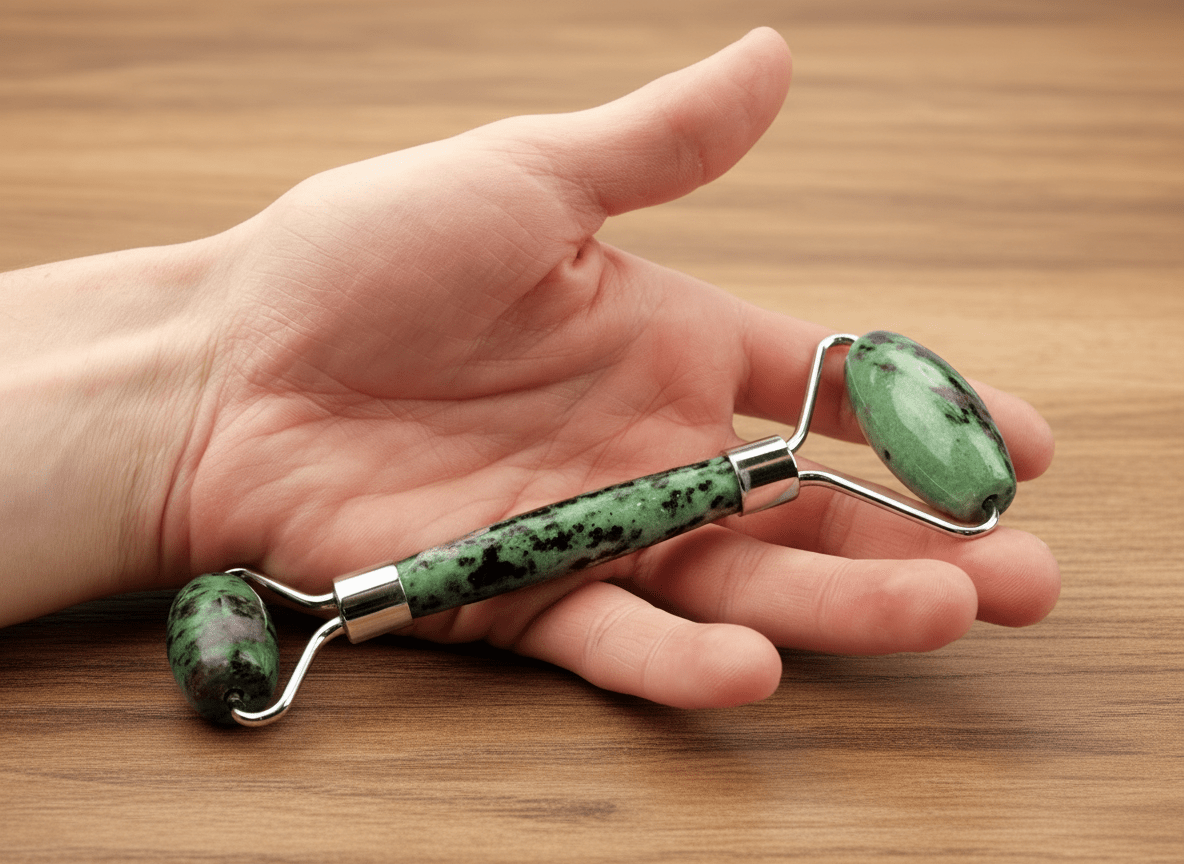 Masážní váleček rubín v zoisitu - Supreme Panthers