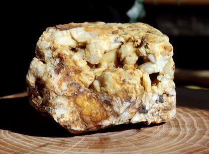 Mléčný křišťál s hematitem - Supreme Panthers