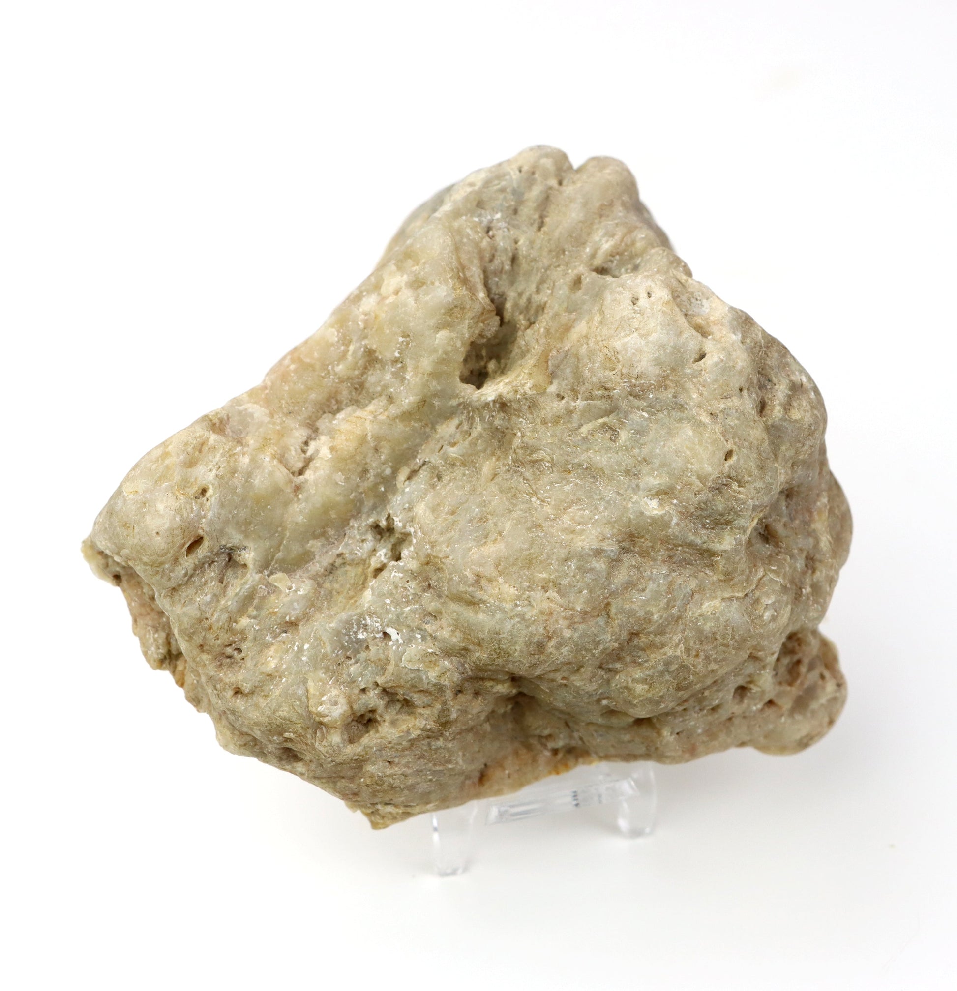 Modravožlutý chalcedon v geodě leštěná - Supreme Panthers