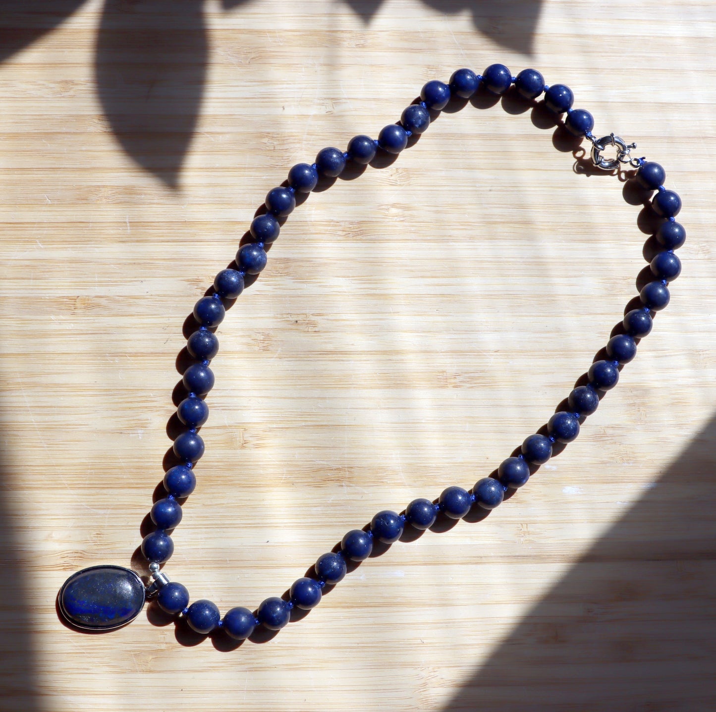 Náhrdelník korálkový lapis lazuli - Supreme Panthers