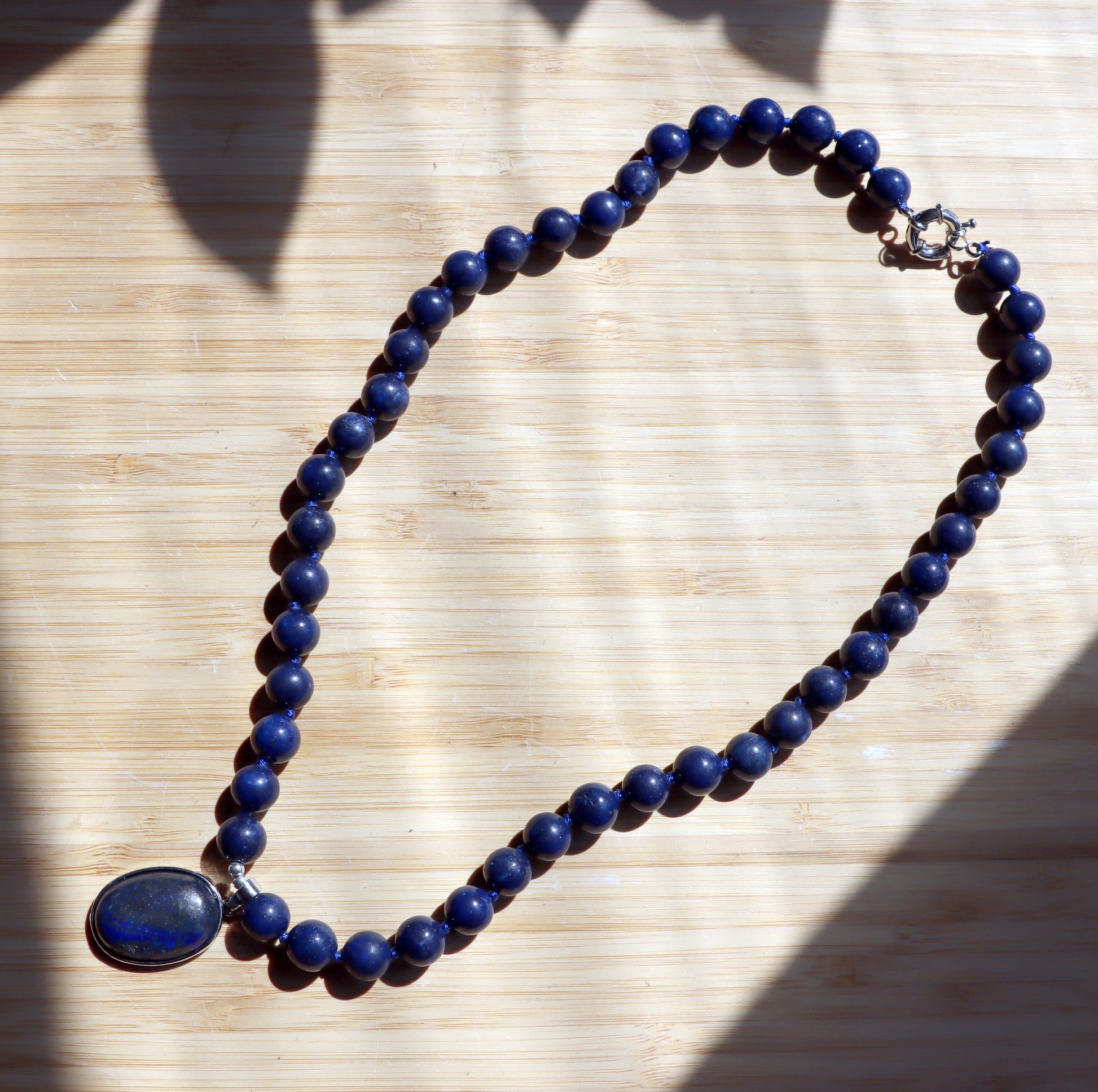 Náhrdelník korálkový lapis lazuli - Supreme Panthers