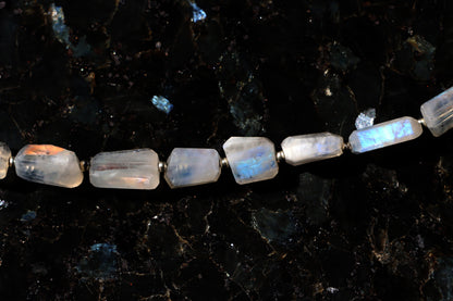 Náhrdelník měsíční kámen fazetový - Supreme Panthers