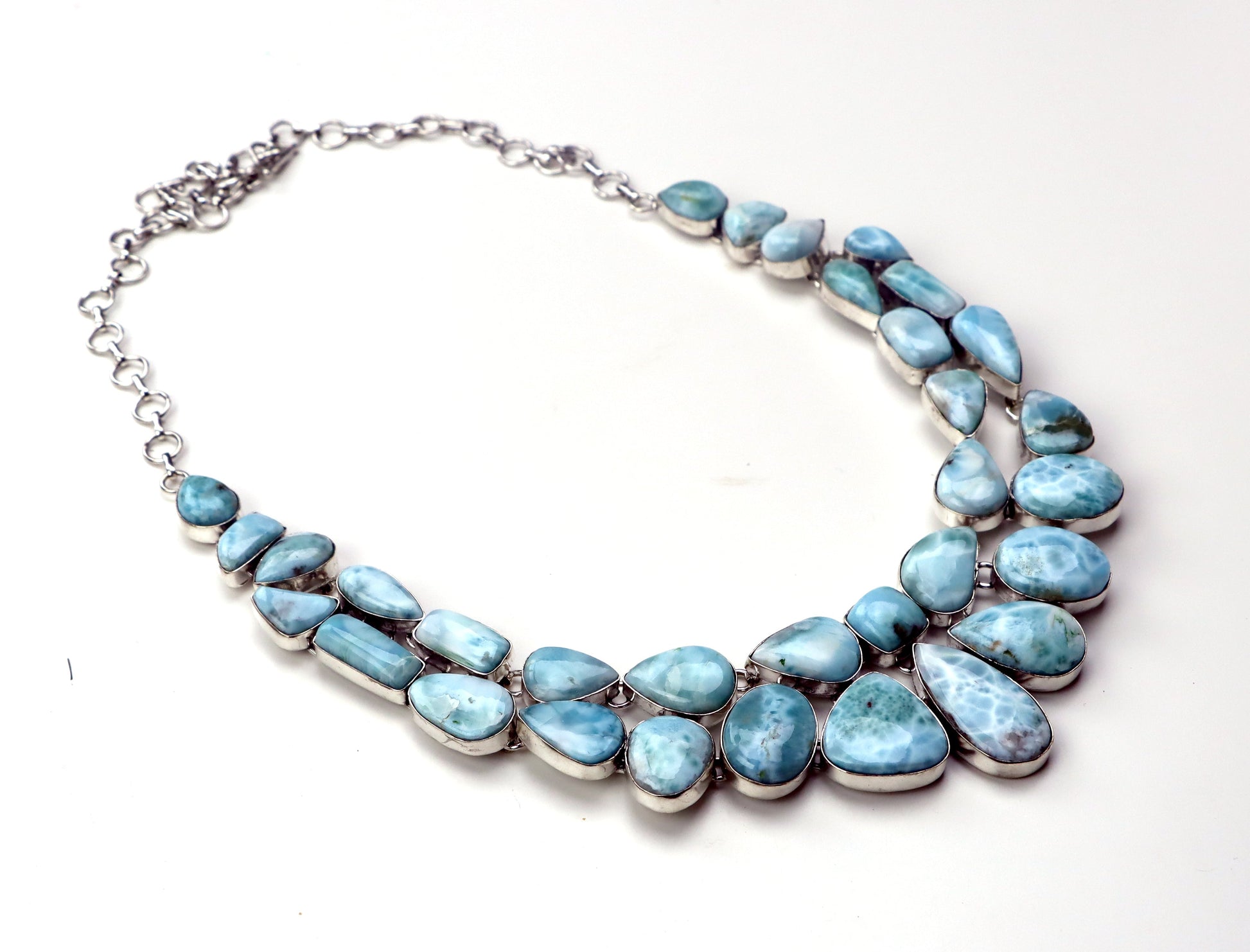 Náhrdelník „Slzy karibského moře“ – larimar Lacrimae Maris Caribici I. - Supreme Panthers