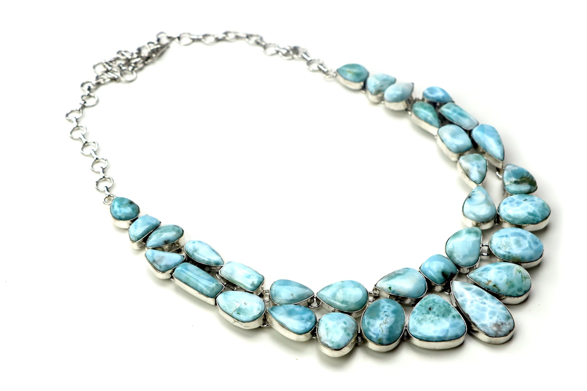 Náhrdelník „Slzy karibského moře“ – larimar Lacrimae Maris Caribici I. - Supreme Panthers