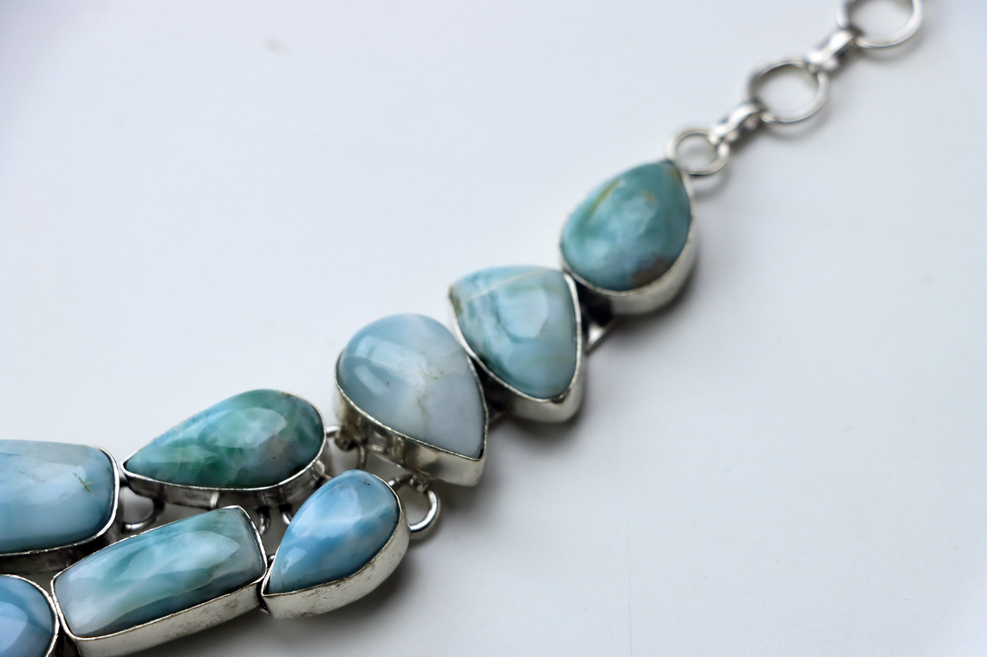 Náhrdelník „Slzy karibského moře“ – larimar Lacrimae Maris Caribici I. - Supreme Panthers