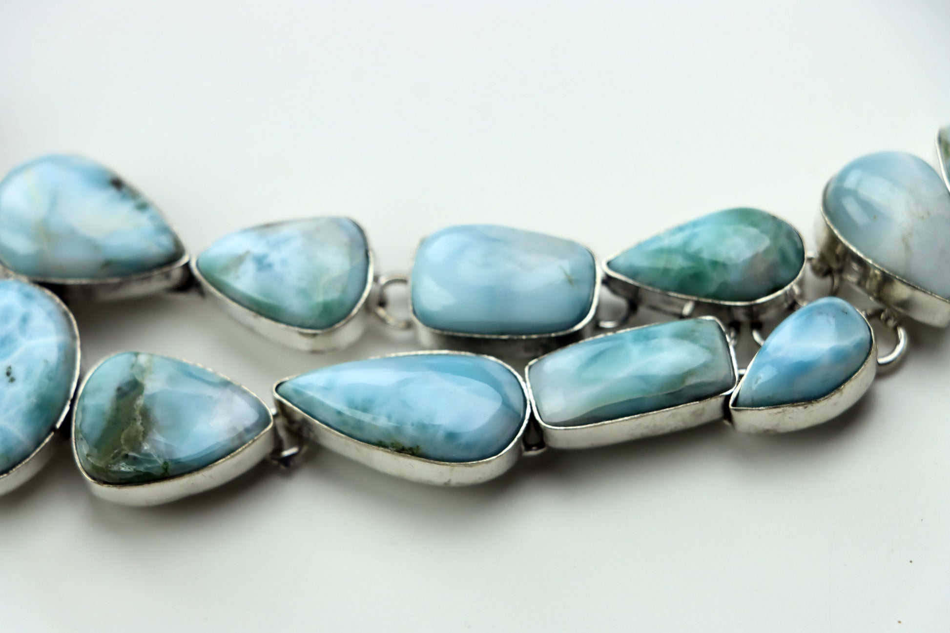 Náhrdelník „Slzy karibského moře“ – larimar Lacrimae Maris Caribici I. - Supreme Panthers