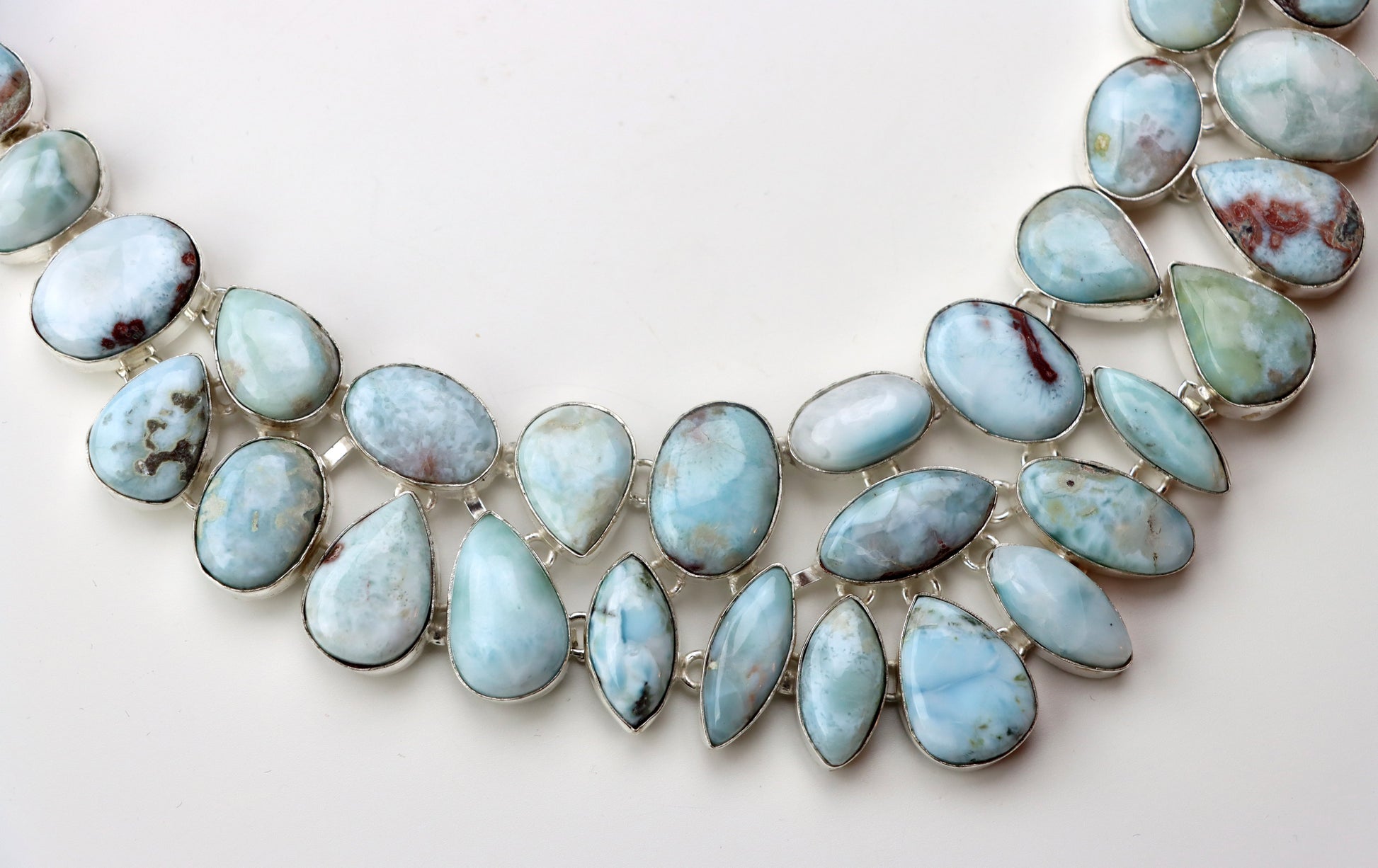 Náhrdelník „Slzy karibského moře“ – larimar Lacrimae Maris Caribici II. - Supreme Panthers