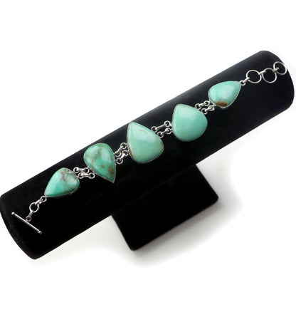 Náramek článkový – chryzopras/opál Continuum - Supreme Panthers