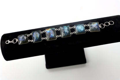 Náramek článkový – labradorit Continuum - Supreme Panthers