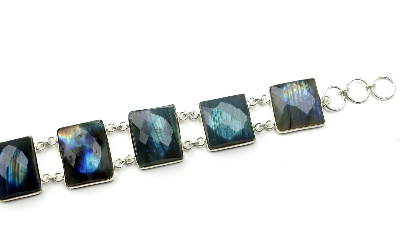 Náramek článkový – labradorit Continuum - Supreme Panthers