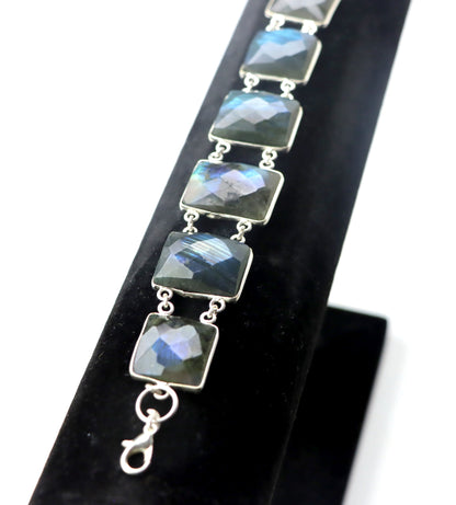 Náramek článkový – labradorit Continuum - Supreme Panthers