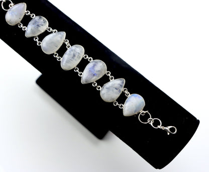 Náramek článkový – Měsíční kámen/adulár Continuum - Supreme Panthers