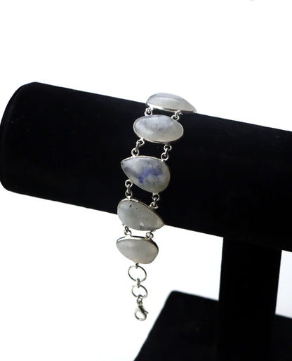 Náramek článkový – Měsíční kámen/adulár Continuum - Supreme Panthers