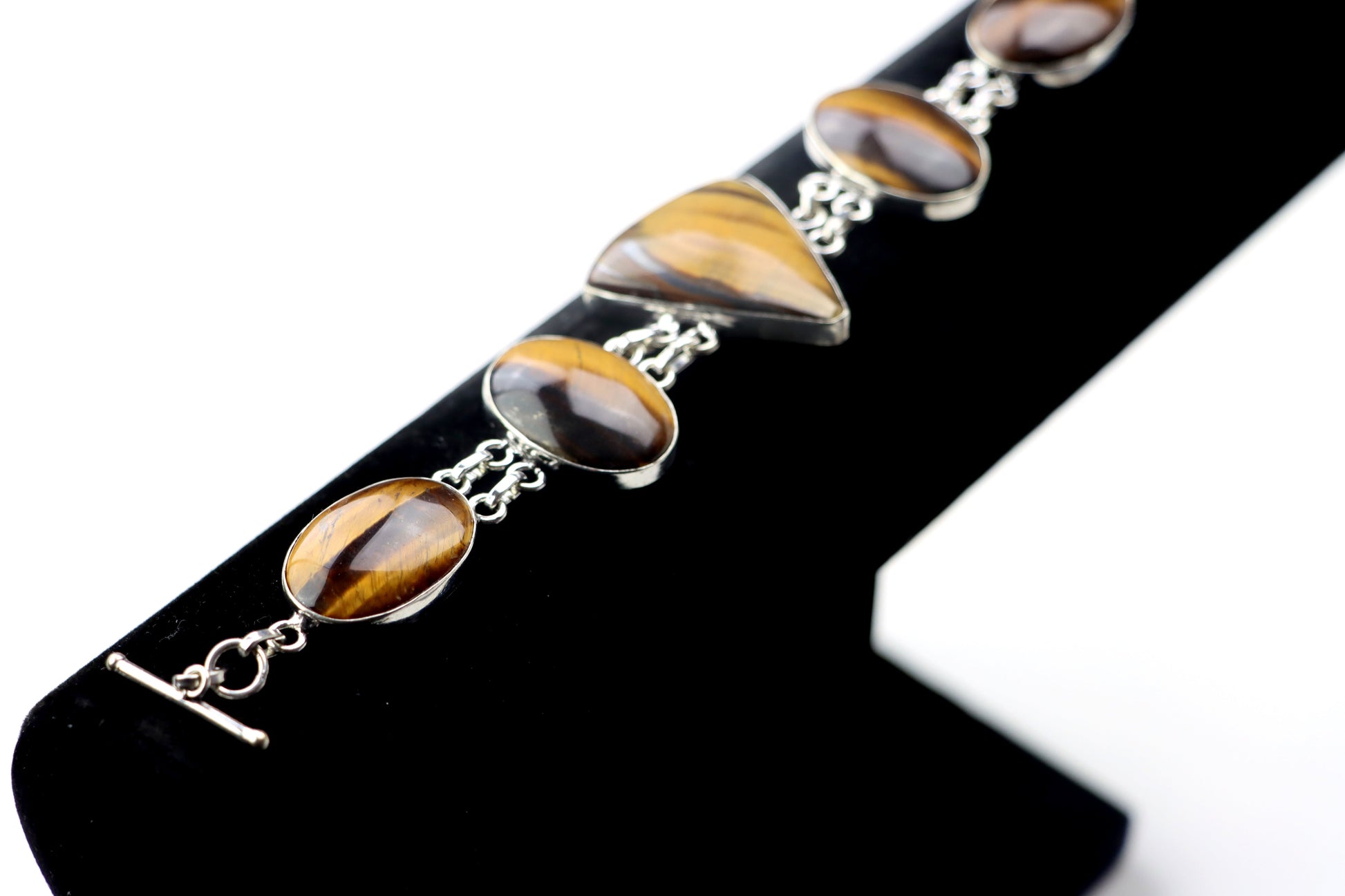 Náramek článkový – tygří oko Continuum - Supreme Panthers