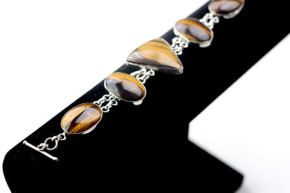 Náramek článkový – tygří oko Continuum - Supreme Panthers