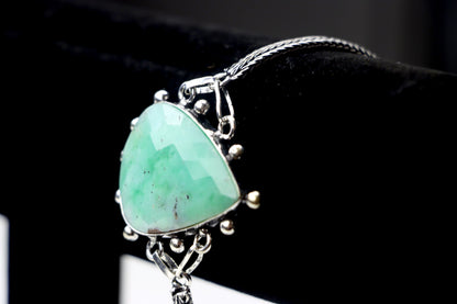 Náramek řetízkový nastavitelný – Chryzopras/opál fazetovanýImperium - Supreme Panthers