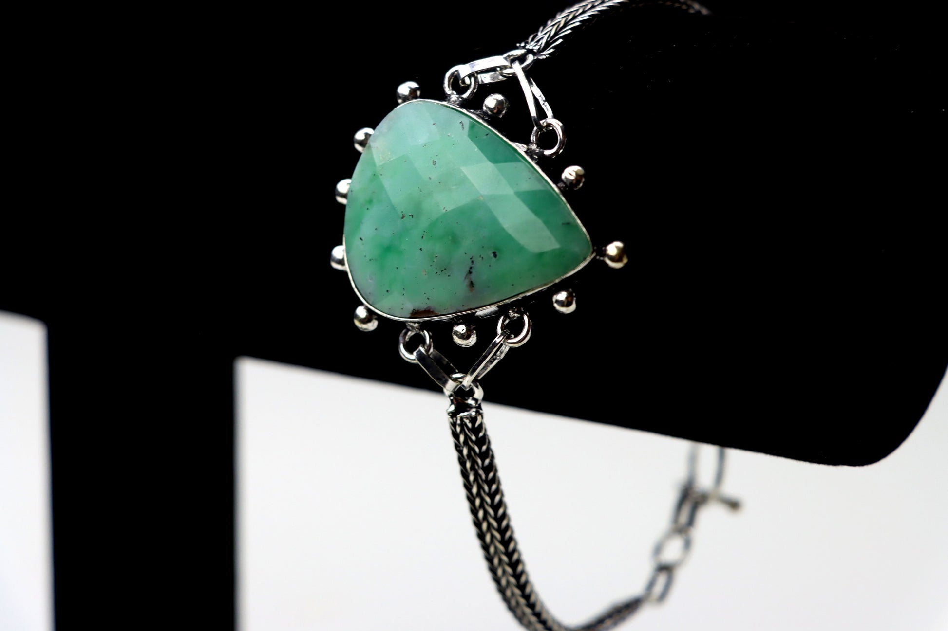 Náramek řetízkový nastavitelný – Chryzopras/opál fazetovanýImperium - Supreme Panthers