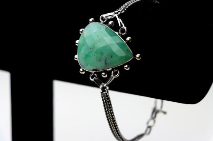 Náramek řetízkový nastavitelný – Chryzopras/opál fazetovanýImperium - Supreme Panthers