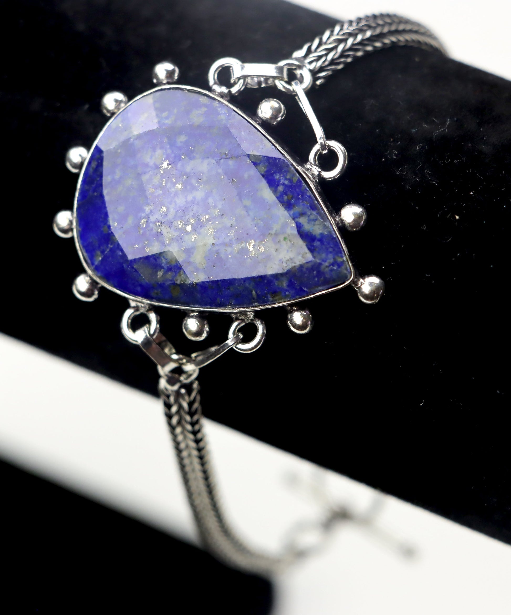 Náramek řetízkový nastavitelný – Lapis Lazuli fazetovaný Imperium - Supreme Panthers