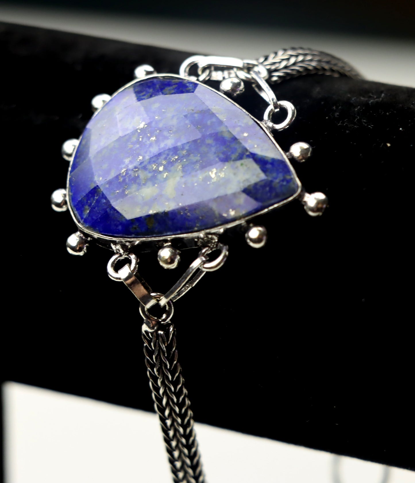 Náramek řetízkový nastavitelný – Lapis Lazuli fazetovaný Imperium - Supreme Panthers