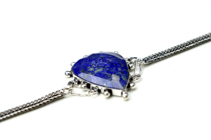 Náramek řetízkový nastavitelný – Lapis Lazuli fazetovaný Imperium - Supreme Panthers