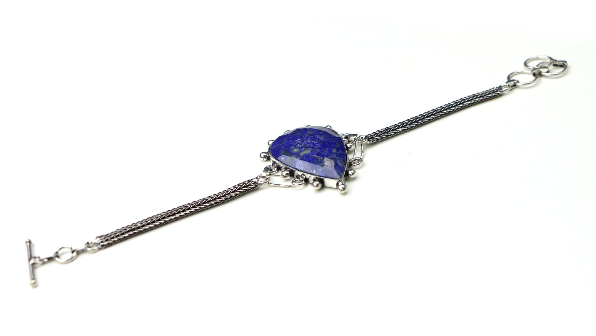 Náramek řetízkový nastavitelný – Lapis Lazuli fazetovaný Imperium - Supreme Panthers