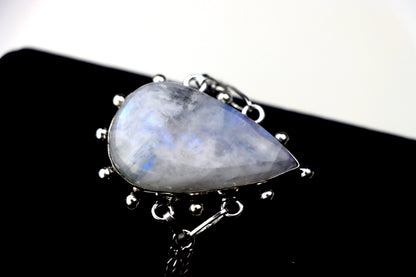 Náramek řetízkový nastavitelný – Měsíční kámen/adulár Imperium - Supreme Panthers