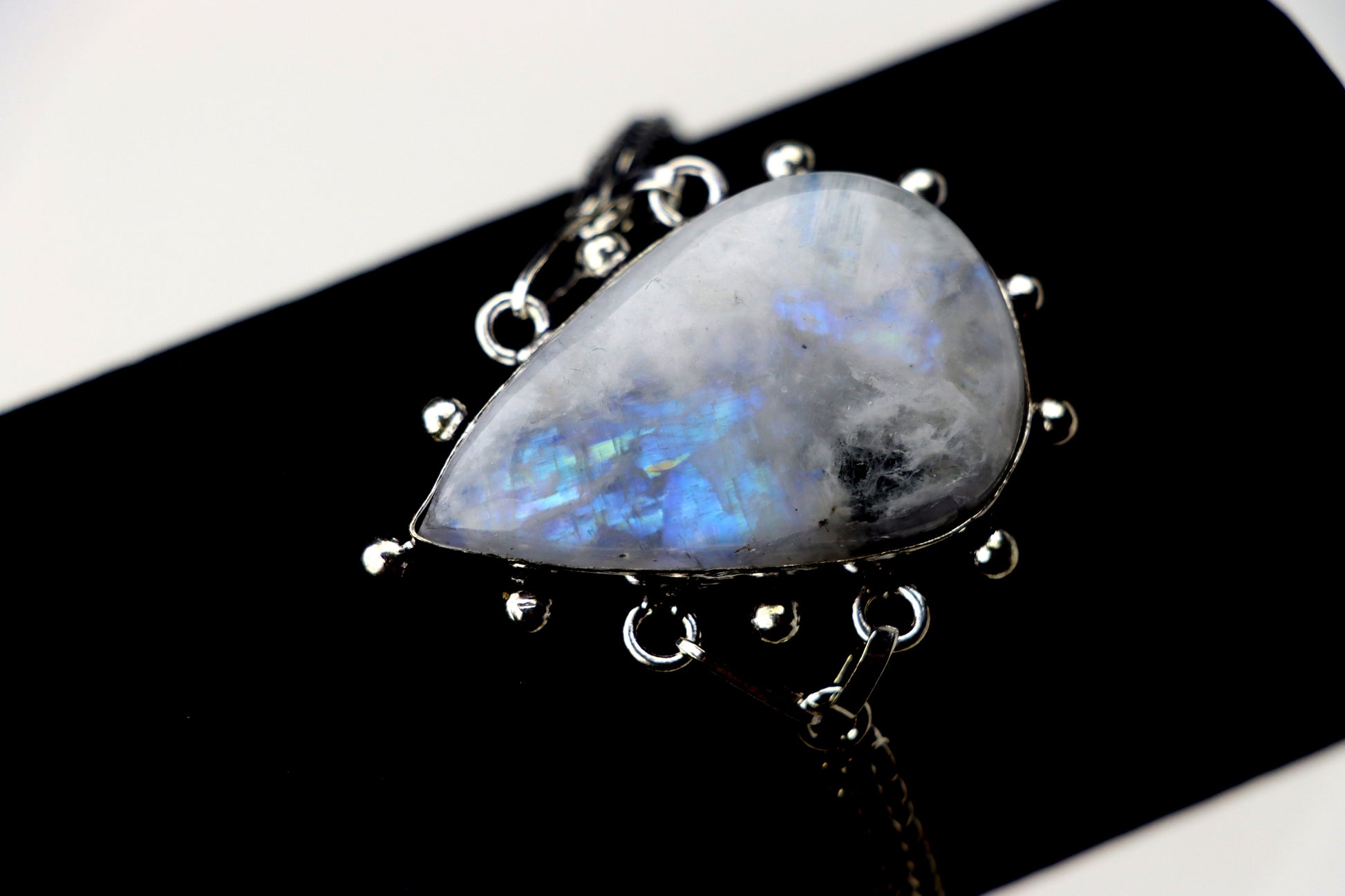 Náramek řetízkový nastavitelný – Měsíční kámen/adulár Imperium - Supreme Panthers