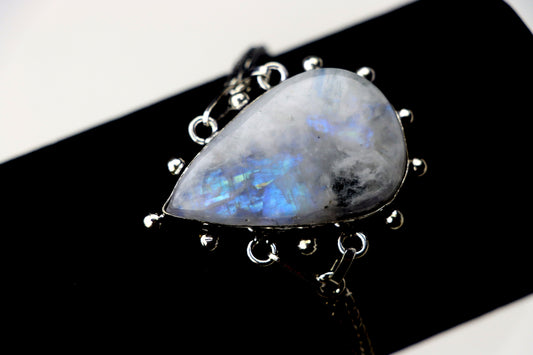 Náramek řetízkový nastavitelný – Měsíční kámen/adulár Imperium - Supreme Panthers