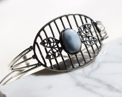 Náramek s modrým opálem Owyhee – Brána ticha - Supreme Panthers